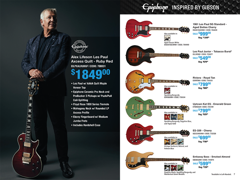 Guitar flyer