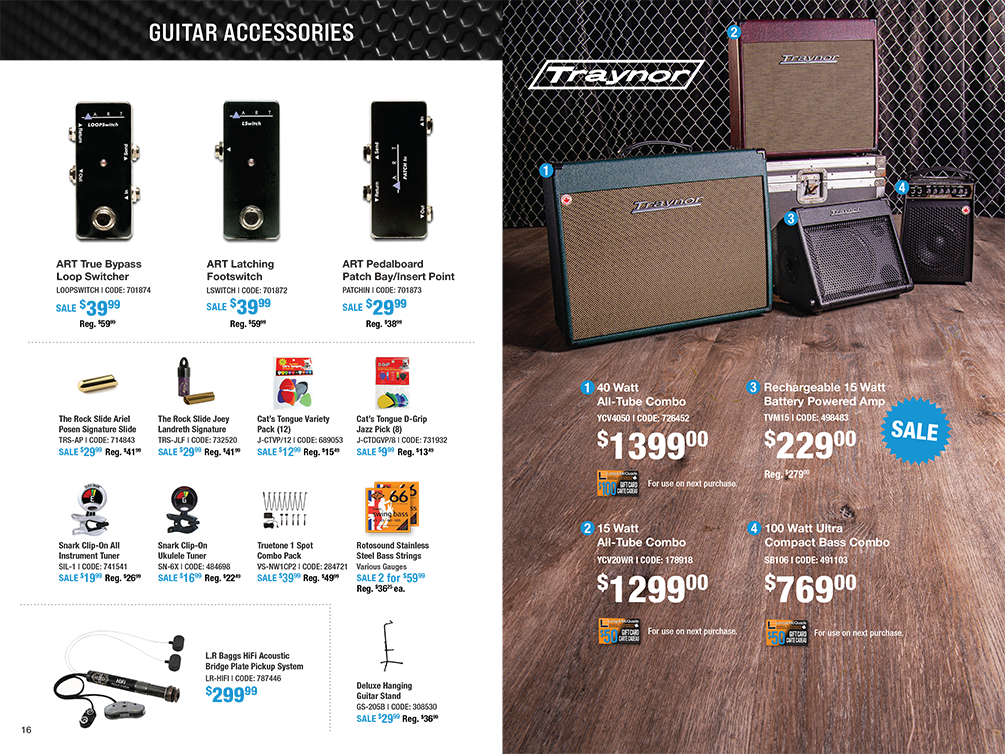 Guitar flyer